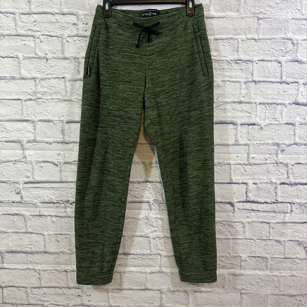 Coalatree Women's S Evolution‎ Jogger Green Zip Pockets Drawstring Eco Friendly